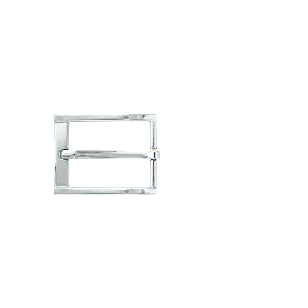1-1/4 inch Square Polished Replacement Belt Buckle