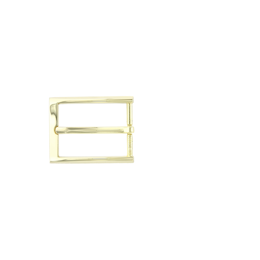 1-1/4 inch Simple Square Polished Replacement Belt Buckle