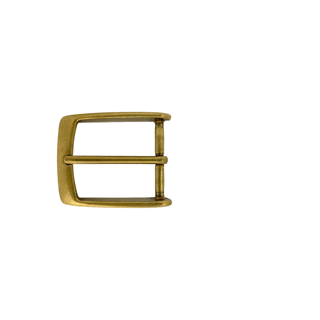 1-3/8 inch Solid Brass Classic Casual Dress Belt Buckle