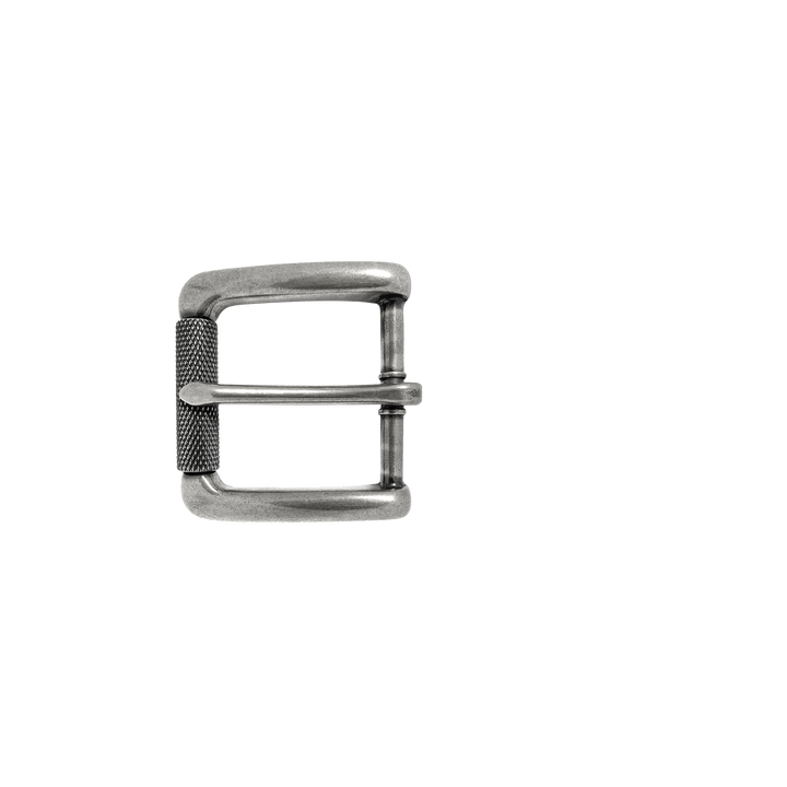 1-3/8 inch Textured Metal Belt Buckle