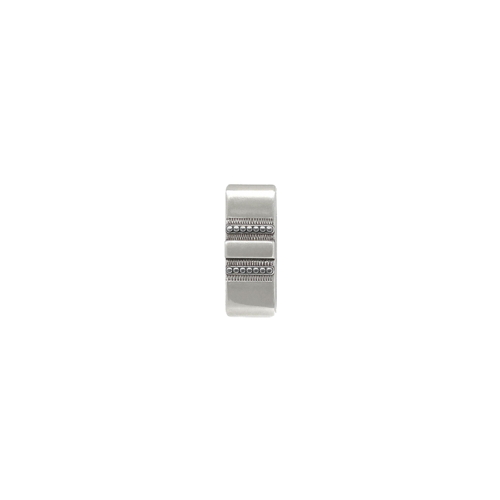 1-3/8 inch Silver Decorative Western Belt Buckle Set