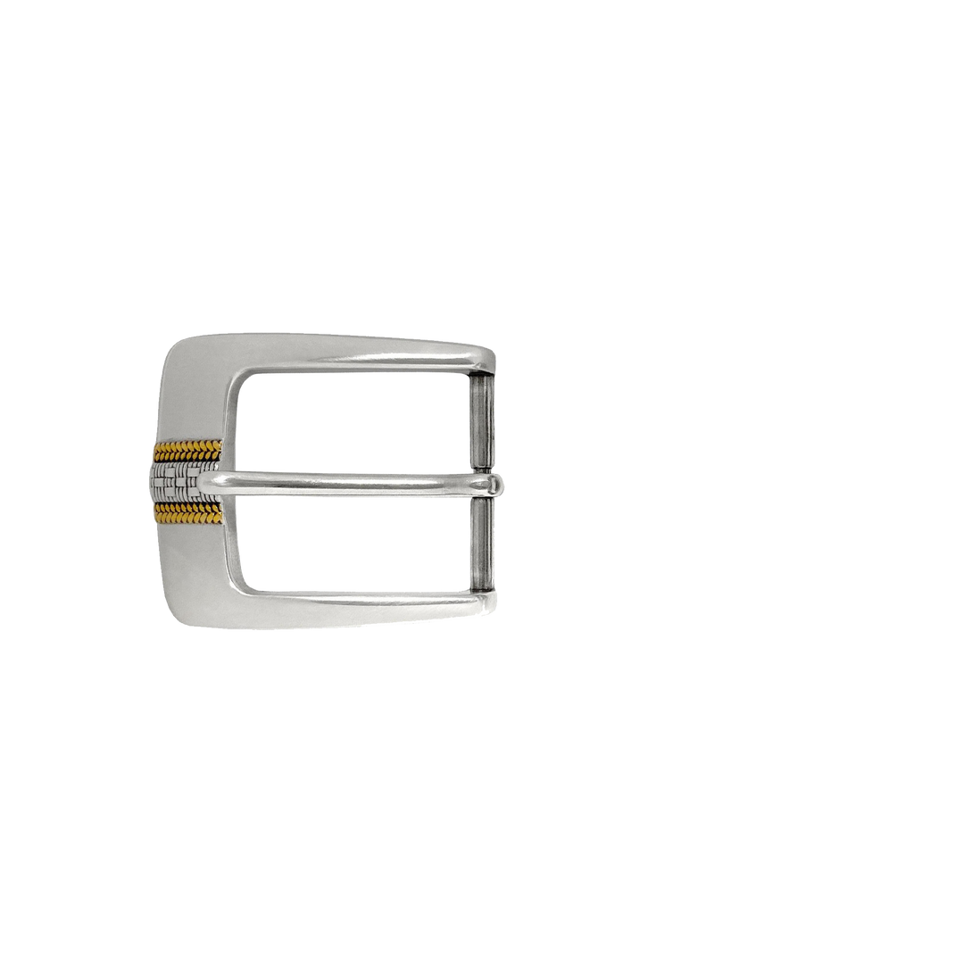 1-3/8 inch Patterned Western Belt Buckle Set