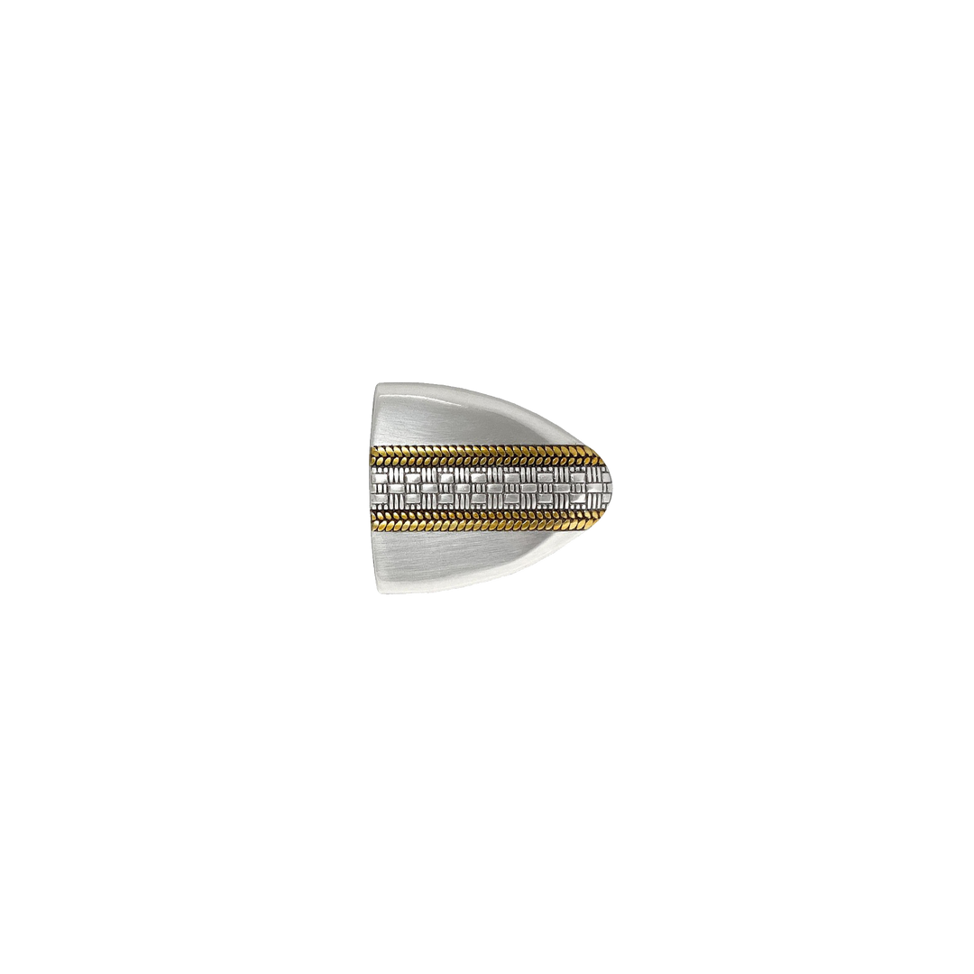 1-3/8 inch Patterned Western Belt Buckle Set