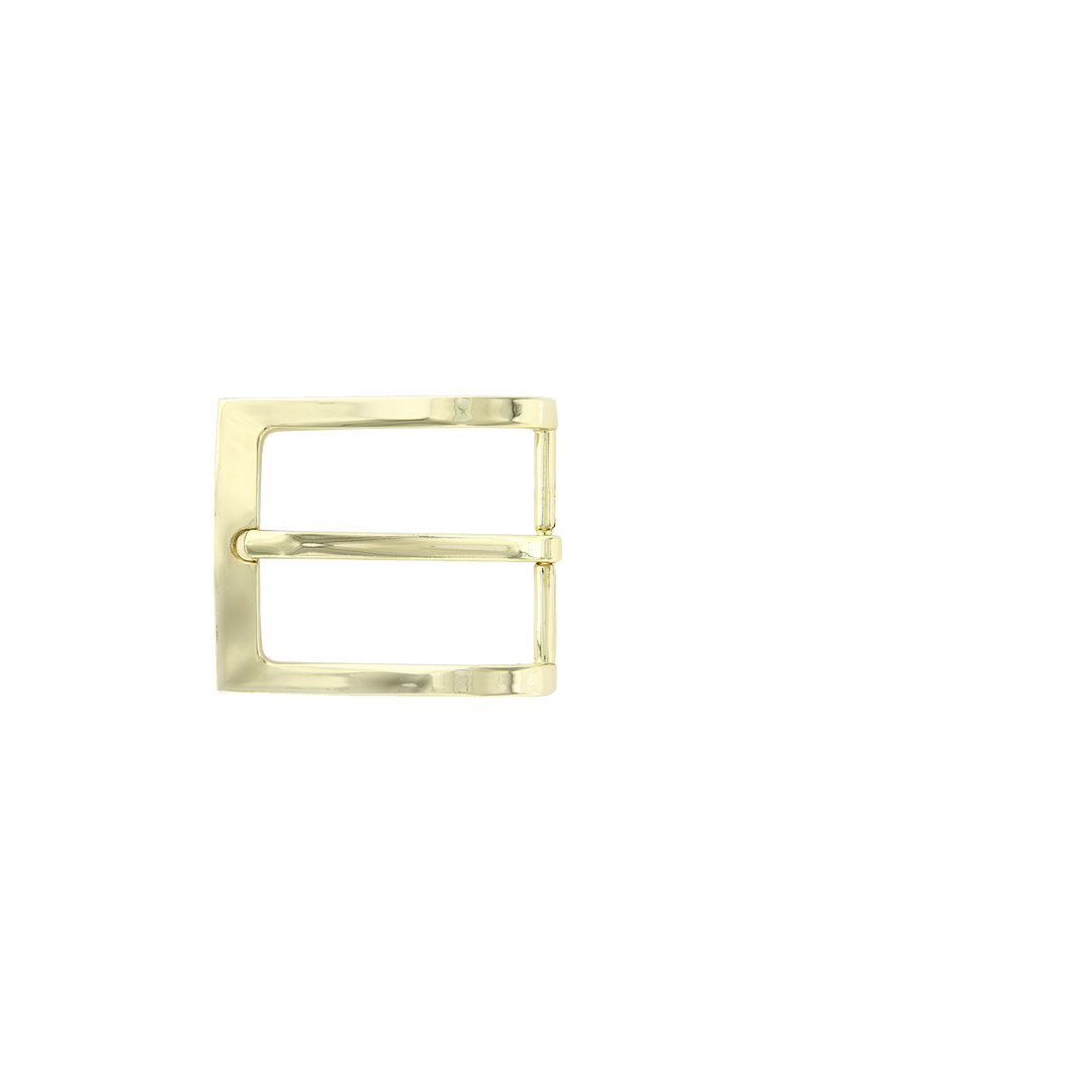 1-3/8 inch Square Edge Metal Belt Buckle