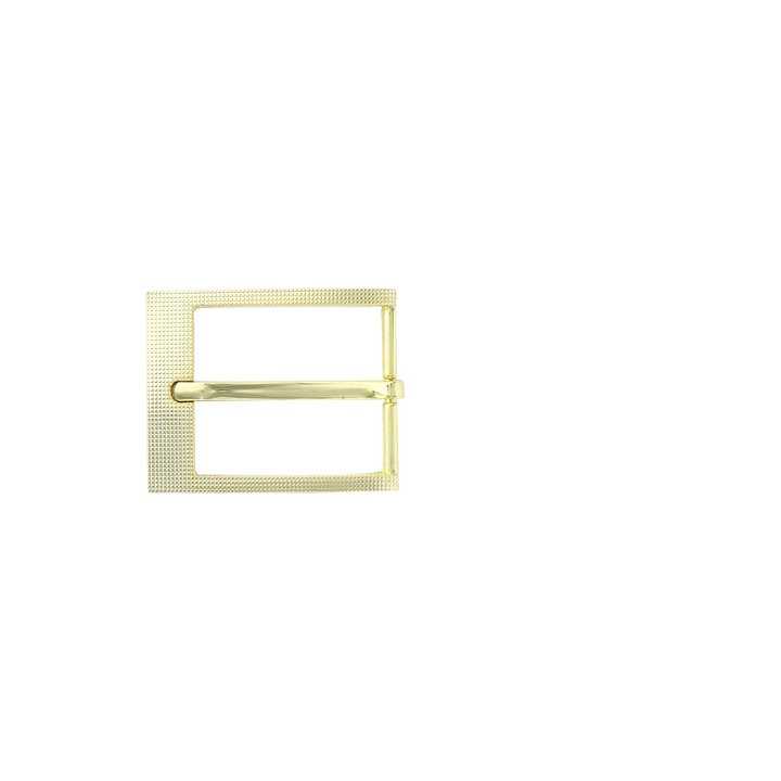 1-3/8 inch Textured Square Metal Belt Buckle