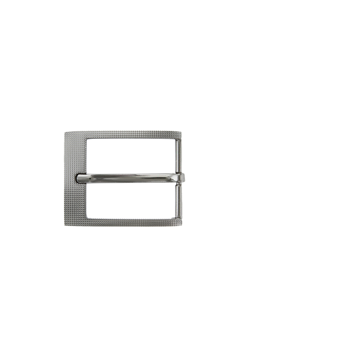 1-3/8 inch Textured Square Metal Belt Buckle