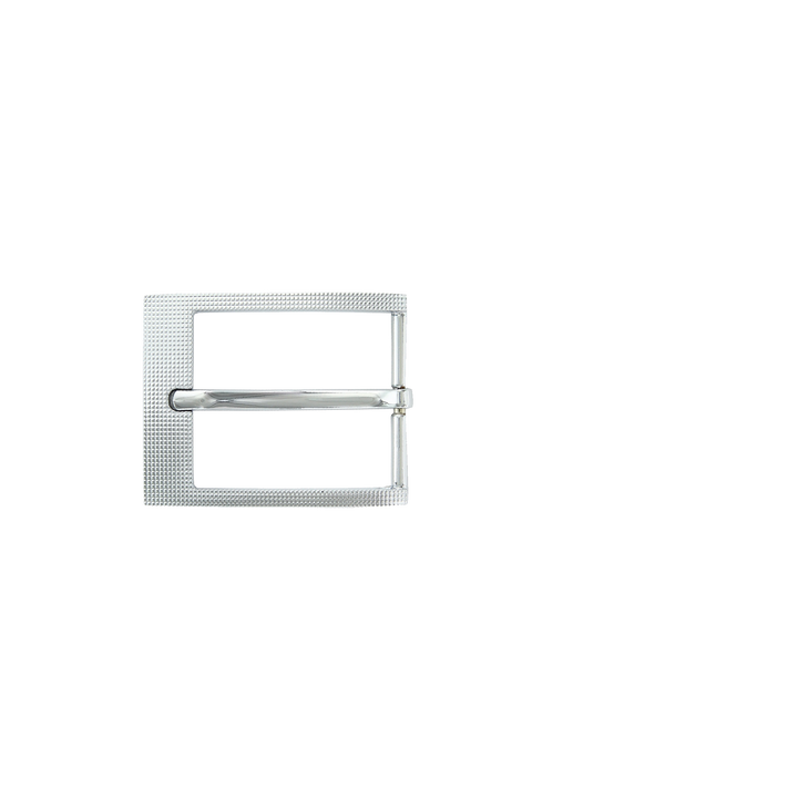1-3/8 inch Textured Square Metal Belt Buckle