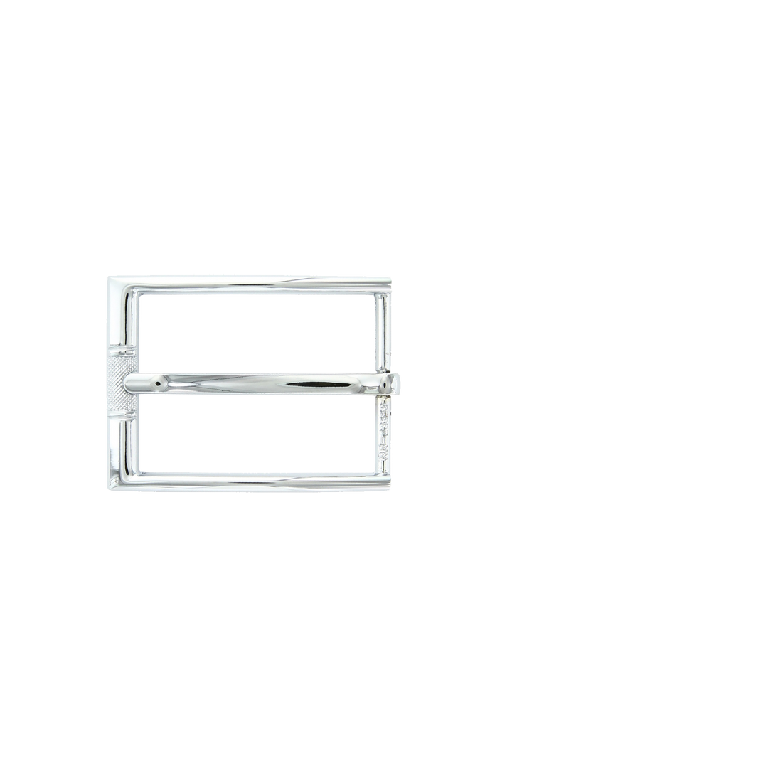 1-3/8 inch Modern Rectangular Metal Belt Buckle