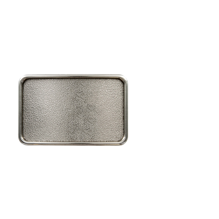 1-1/2 inch Rectangular Metal Belt Buckle – Antique Silver, Nickel, & Brass Finish