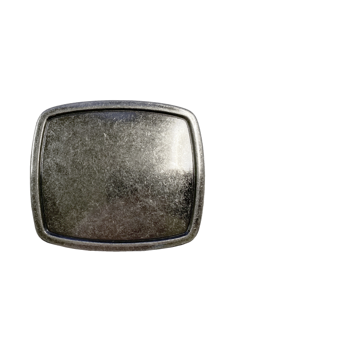 1-1/2 inch Square Metal Belt Buckle – Brass, Nickel & Silver Finish