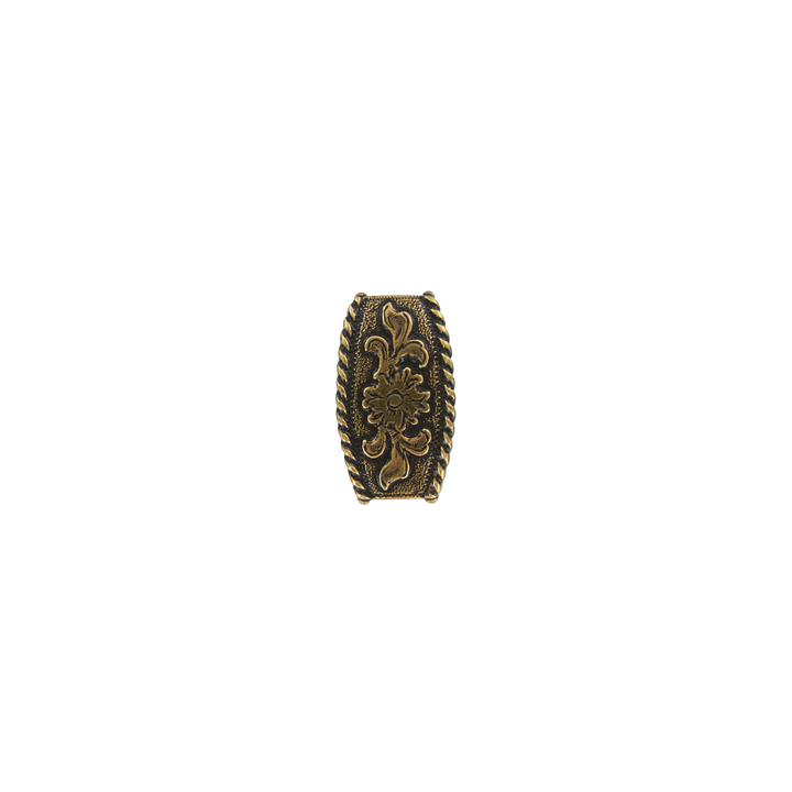 1-1/2 inch Antique Bronze Western Belt Buckle Set
