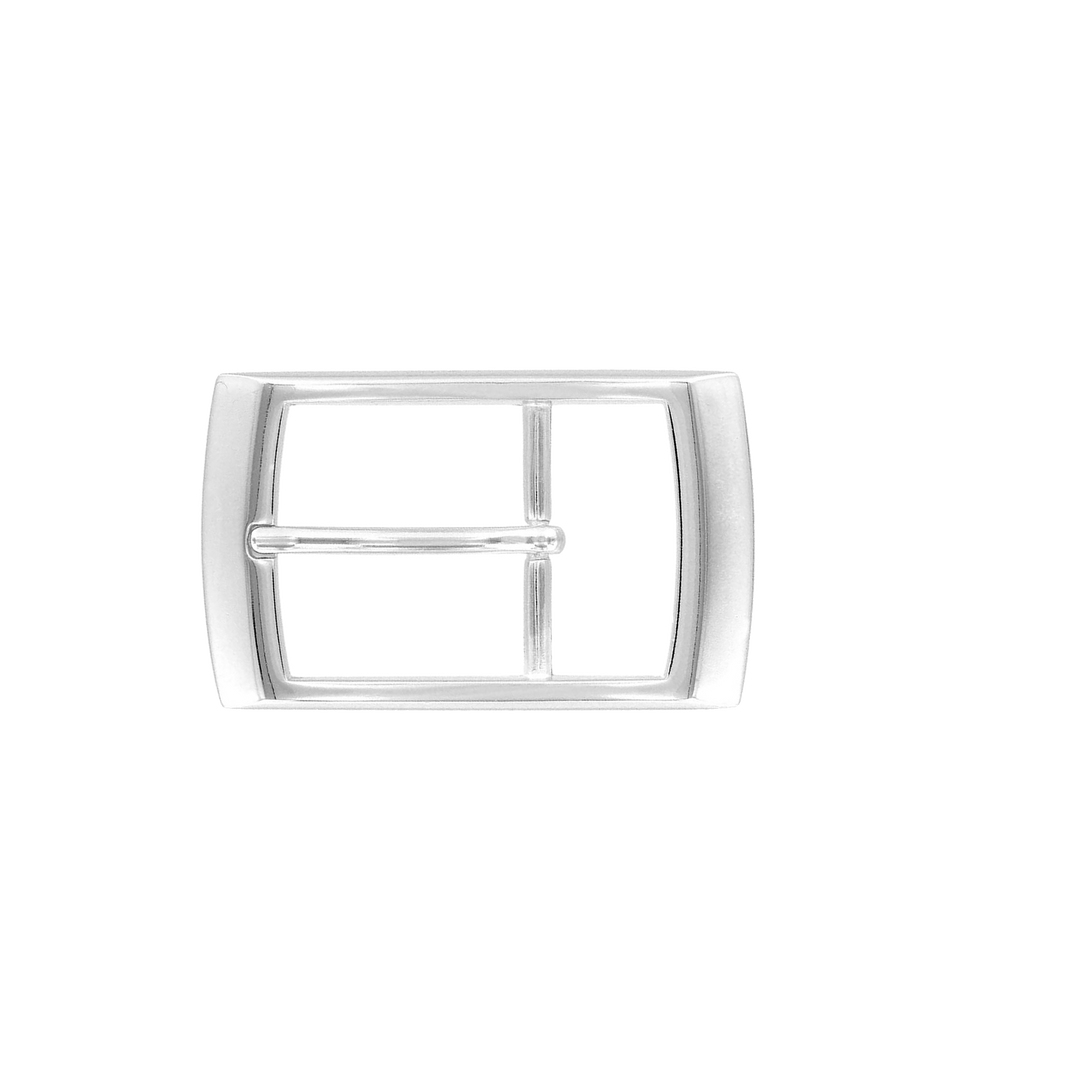 1-1/2 inch Gold & Silver Finish Rectangular Belt Buckle