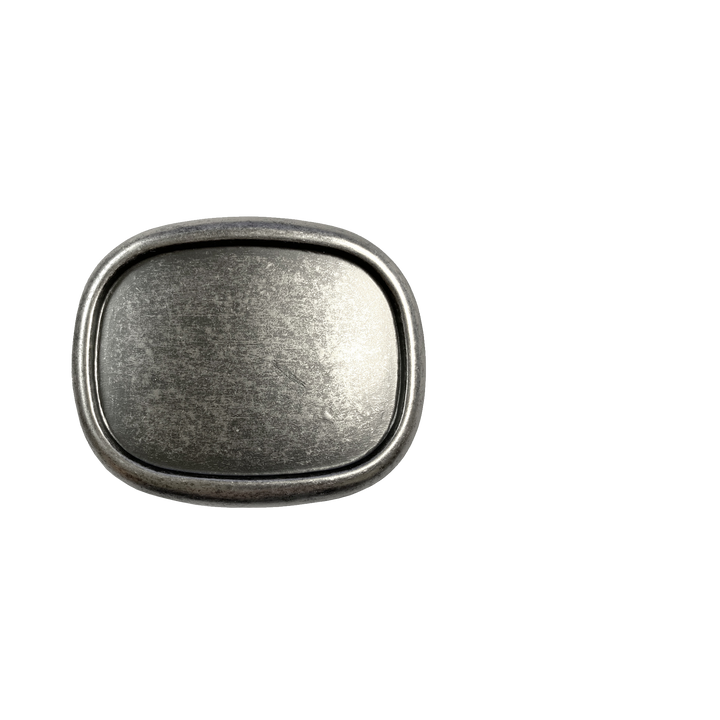 1-1/2 inch Antique Brass, Silver, and Nickel Finishes Oval Belt Buckle