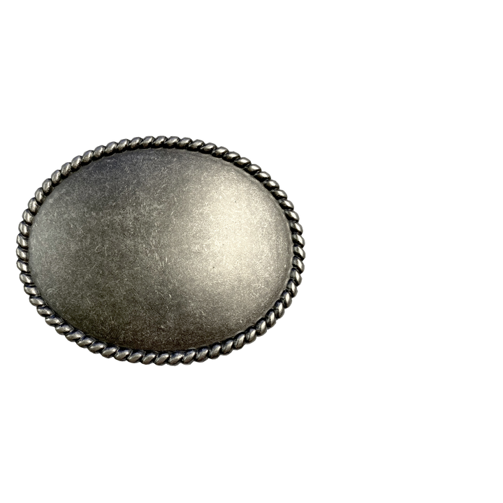 1-1/2 inch Plain Oval Belt Buckle