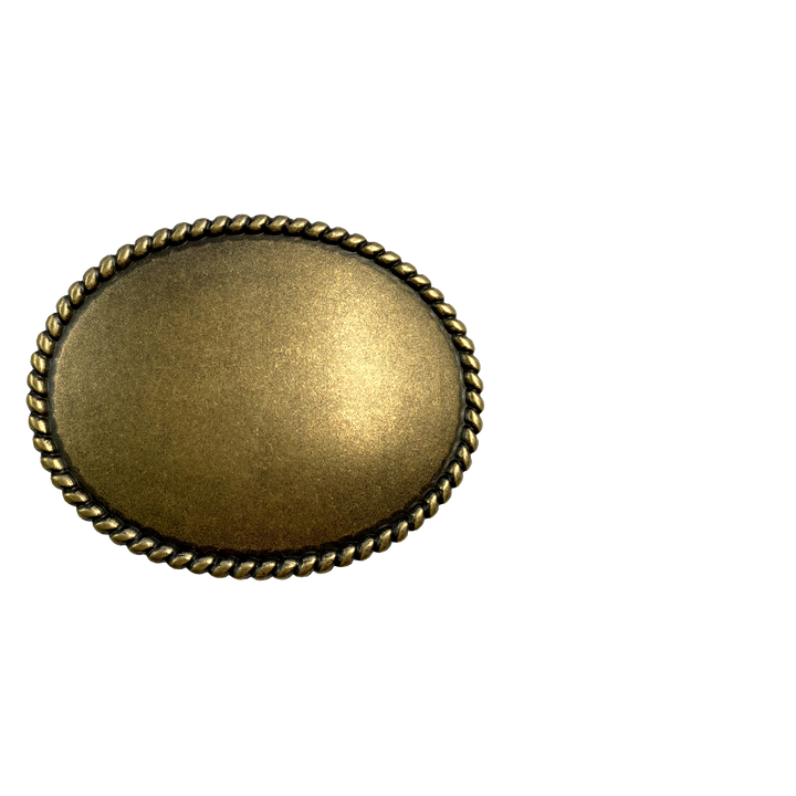 1-1/2 inch Plain Oval Belt Buckle