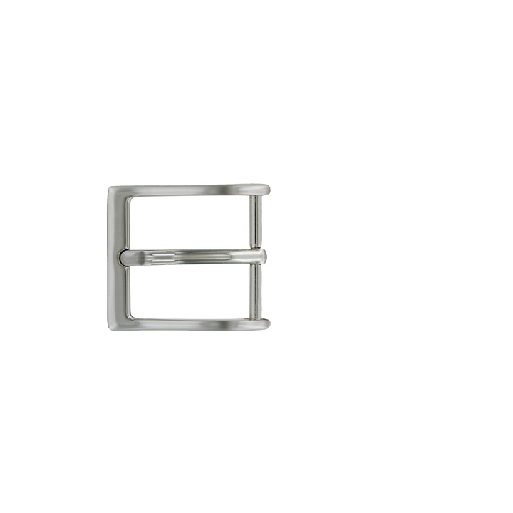 1-1/2 inch Polished Square Frame Dress Belt Buckle