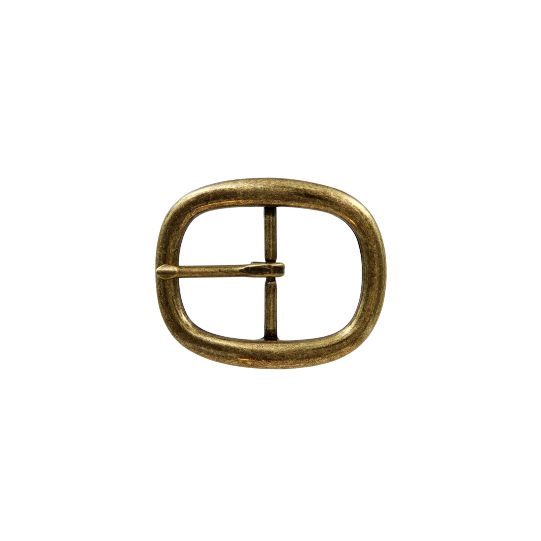 1-1/2 inch Classic Oval Heritage Pin Belt Buckle