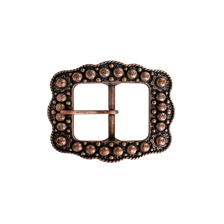 1-1/2 inch Ornate Vintage Belt Buckle