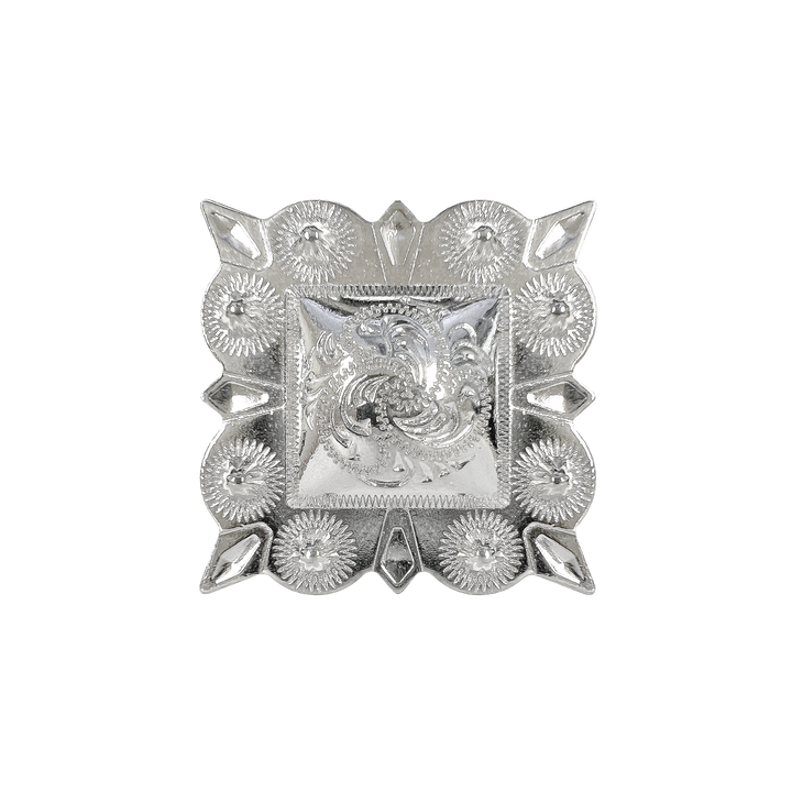 3 inch Berry Square Western Concho