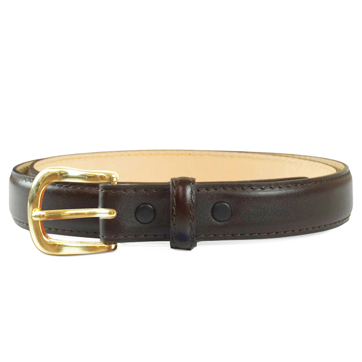 Comfort Core 1″ Smooth — Rounded Double-Bar — Brown