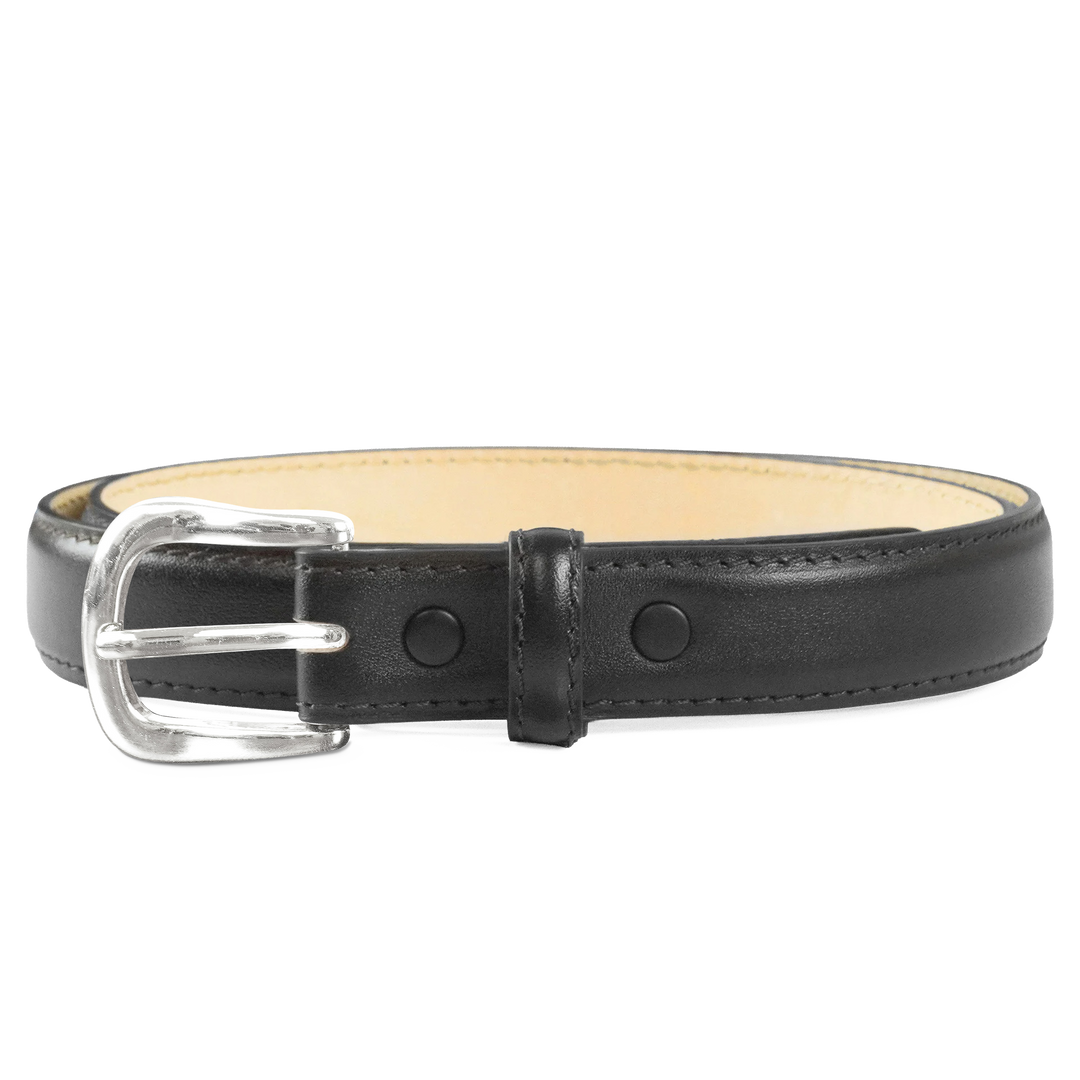 Comfort Core 1″ Smooth — Rounded Double-Bar — Black