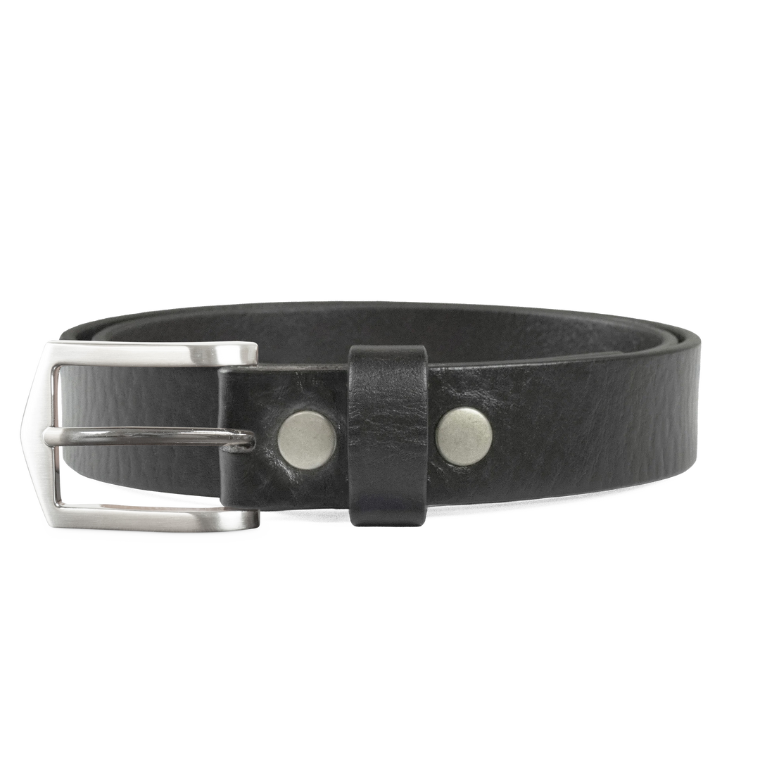 Heritage One 1 1/8″ — Angled Metal — Black