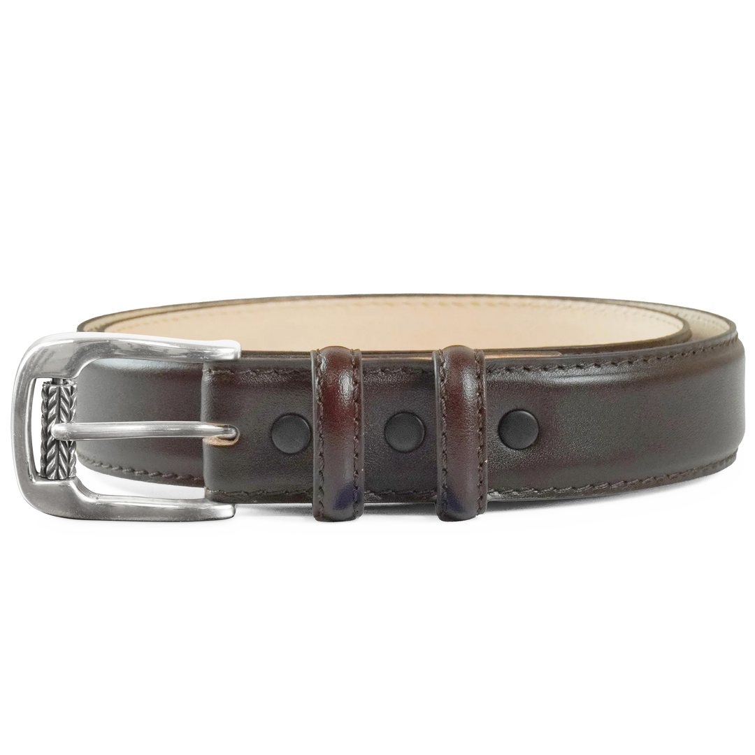 Comfort Core 1 1/8″ Smooth — Buckle BS8215K — Brown